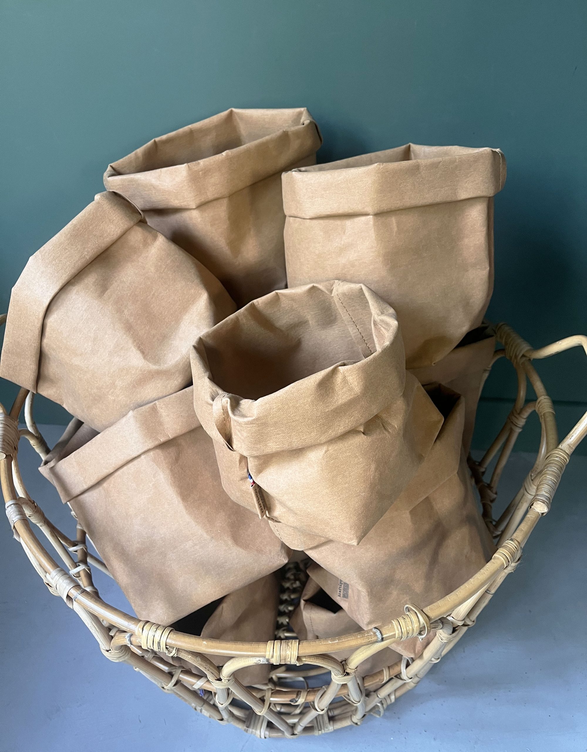 Lot de 15 panières brut - Format Xs brown – Image 2