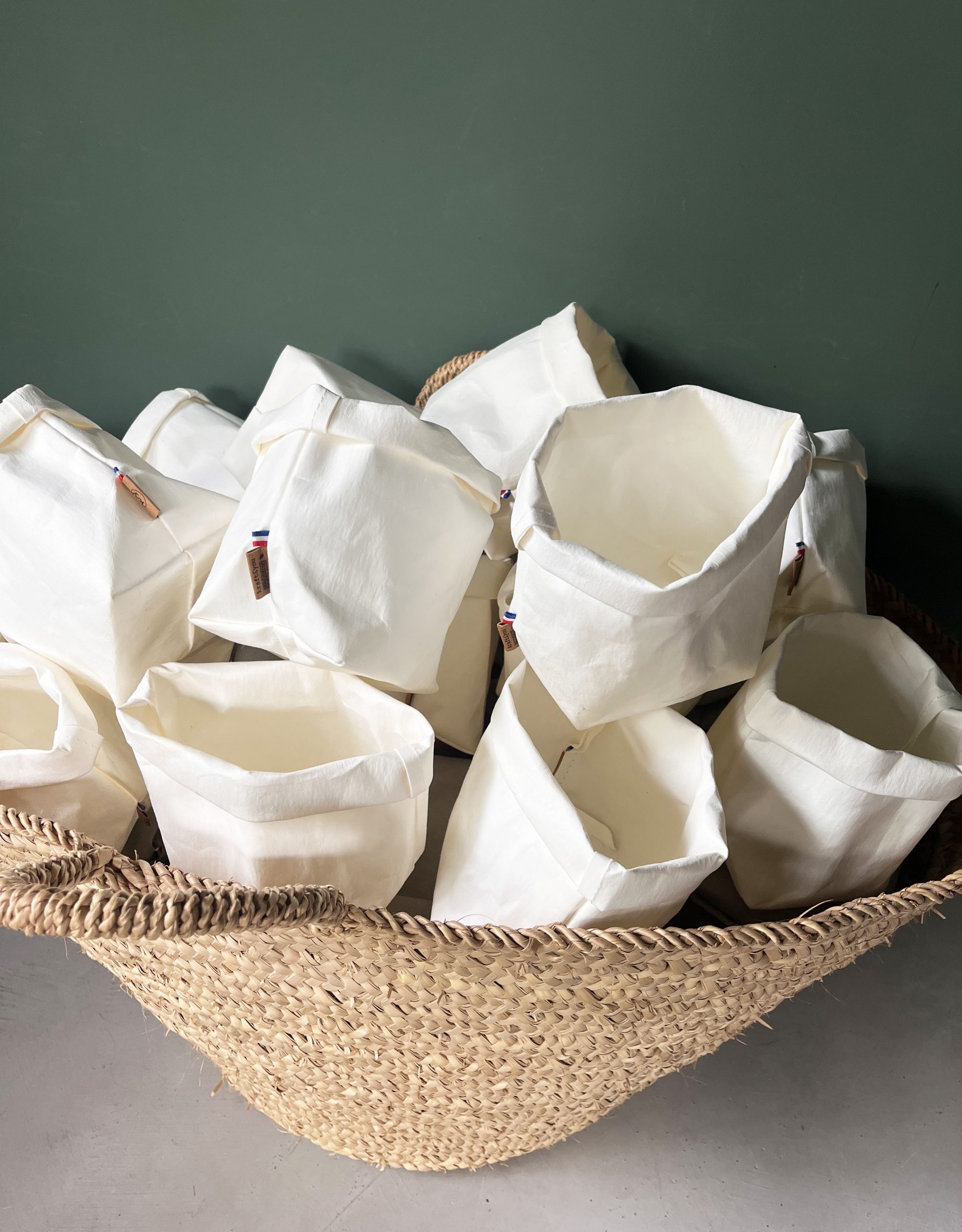 Lot de 25 panières brut - Format Xxs white – Image 2